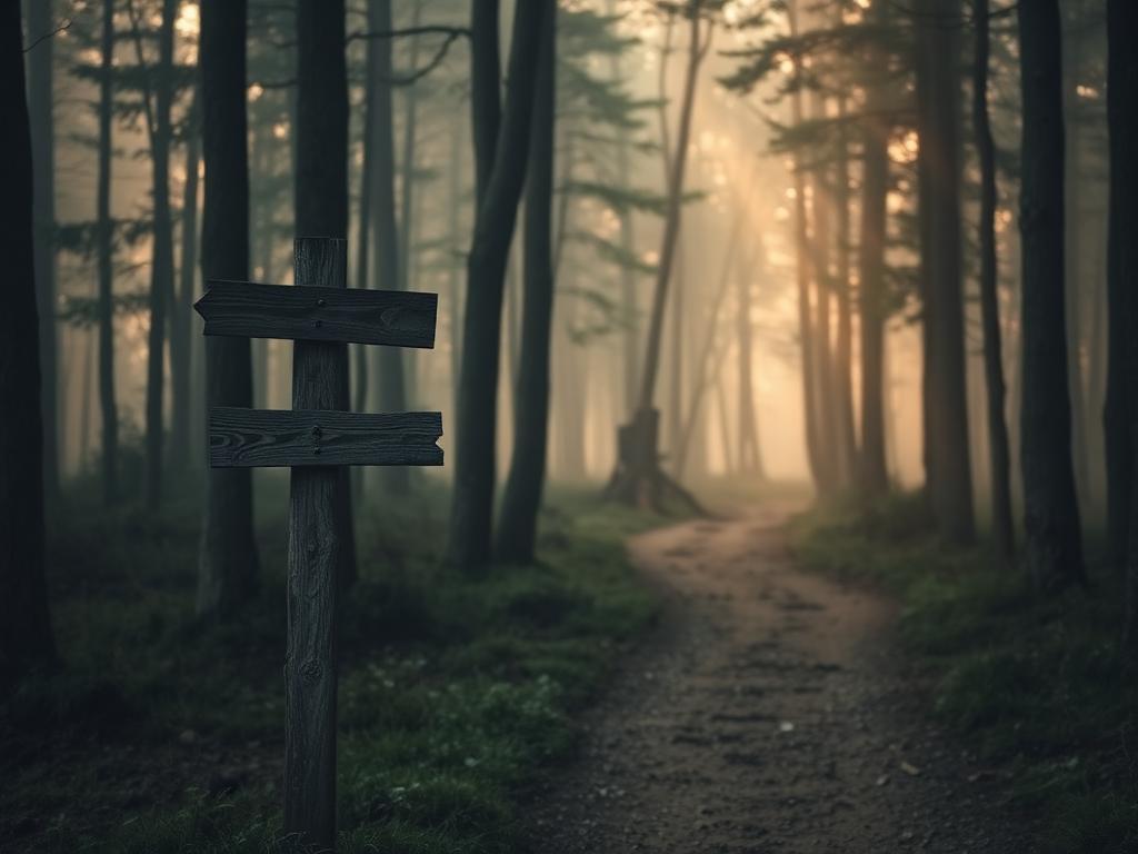 Forest trail representing Meeting every expectation